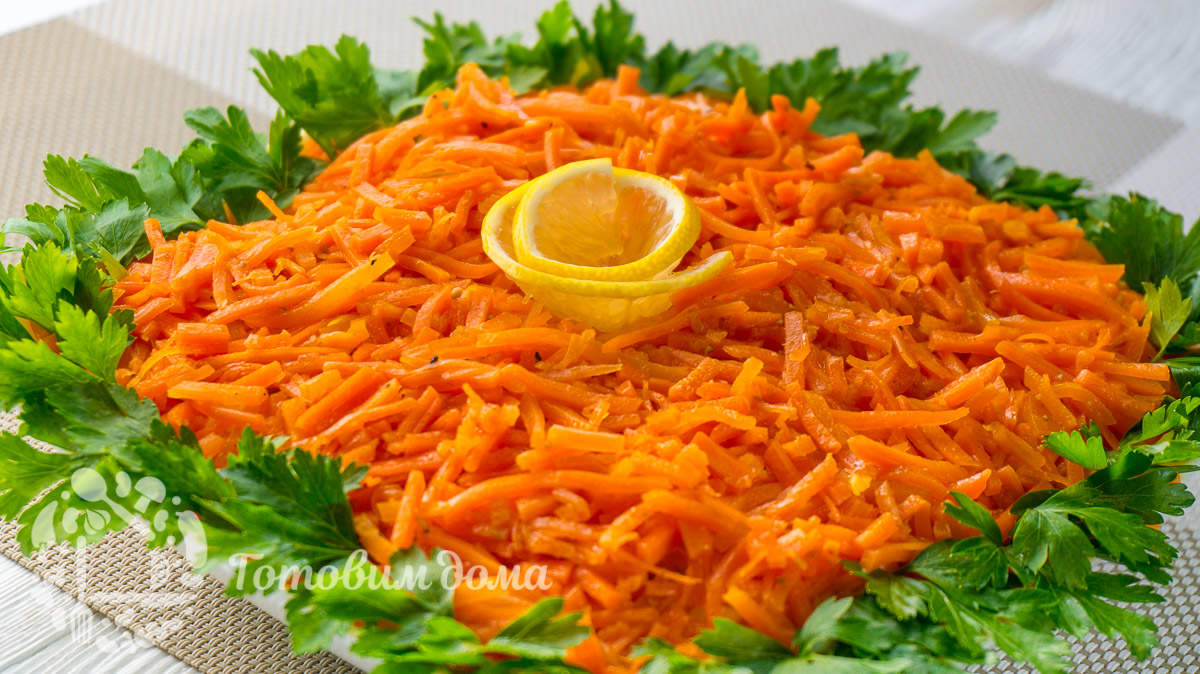 Праздничный салат «Оранжевое Искушение»