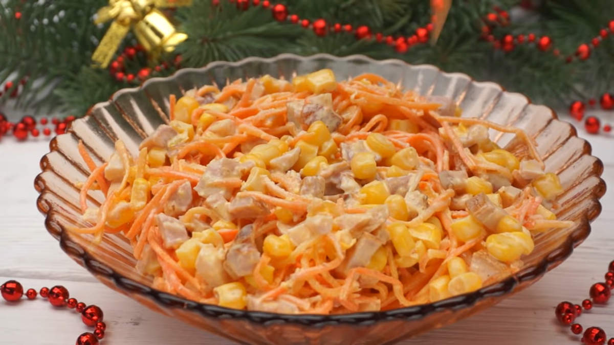 Рецепты салатов на новый год простые и вкусные | Меню недели