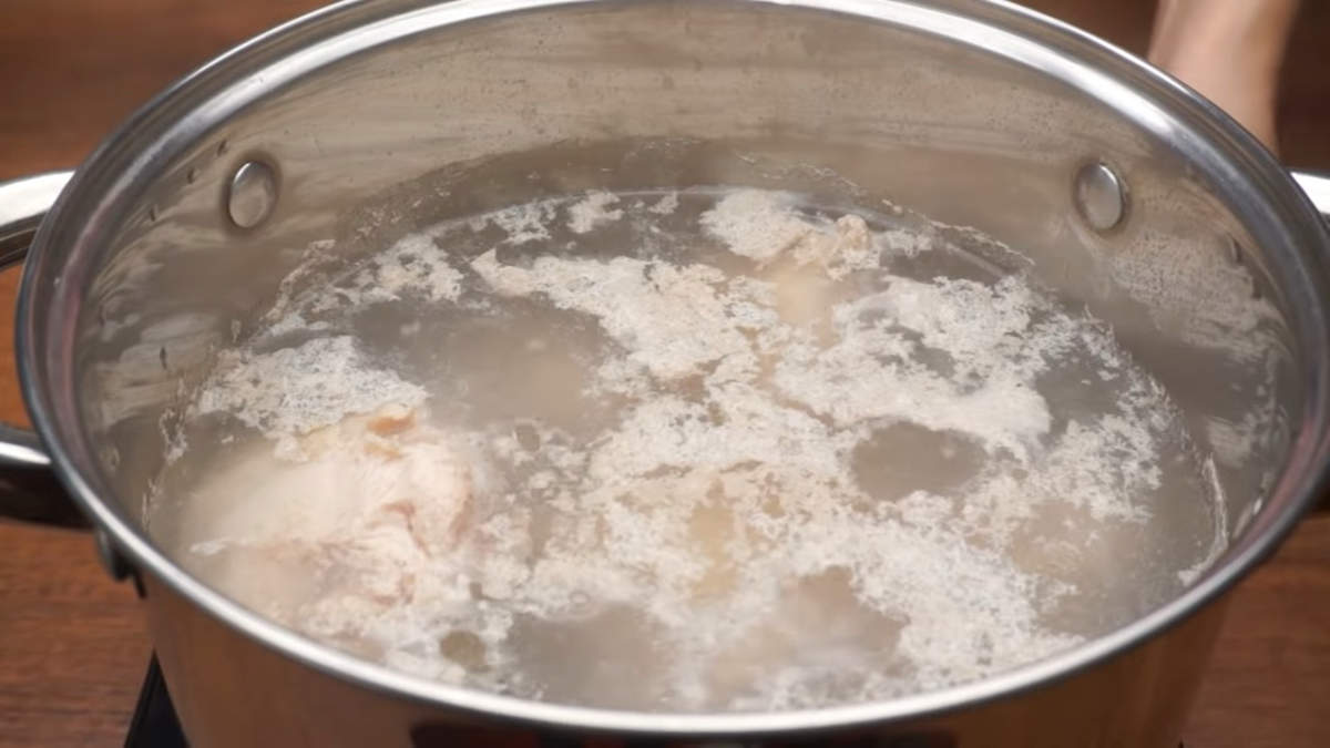Ингредиенты для «Куриный суп с галушками из манки»: