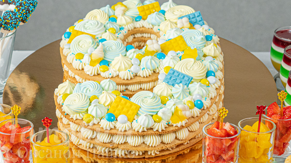 торт на день рождения 10 лет девочке рецепт | Дзен